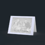 Kundengerechtes Weihnachten/Chanukka-Foto - Feiertagskarte<br><div class="desc">Kundengerechte Weihnachtskarte,  dass Sie Ihr eigenes Foto hinzufügen können. Sie können Ihren eigenen Text auch addieren.</div>