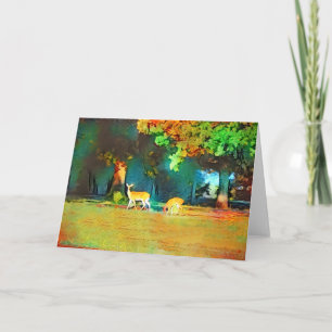 Kundenkarte Herbst Karte