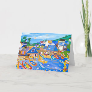 Kundenkarte: Hummer-Fischer, Kadgmit, Cornwall Karte