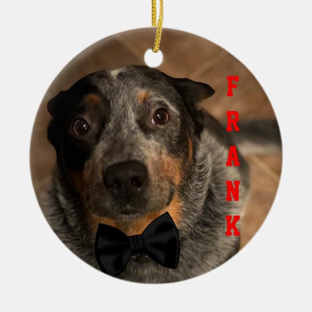 Kundenkredit Keramik Ornament (Vorne)