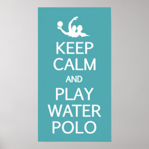 Kundenposter behalt Calm & Play Water Polo Poster