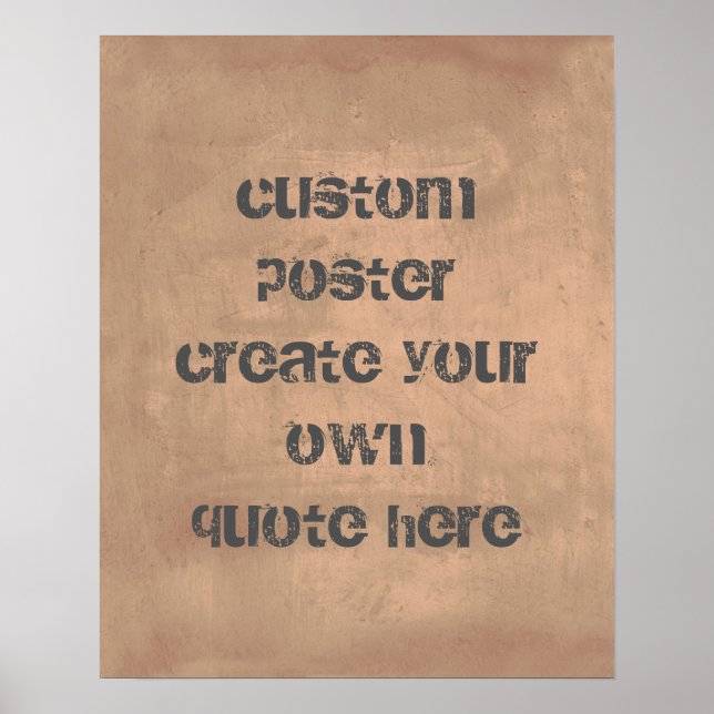 Kundenposter fügen Sie Ihr eigenes Angebot hinzu Poster (Vorne)