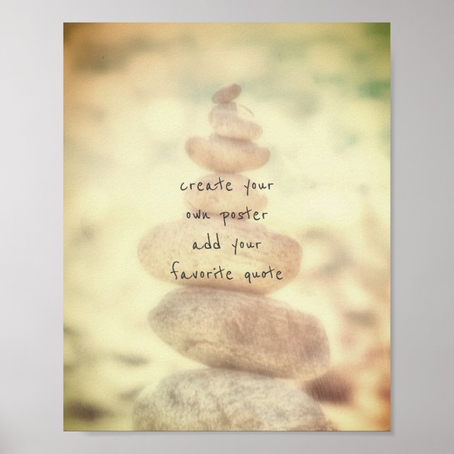 Kundenposter fügen Sie Ihr eigenes Angebot hinzu Poster (Vorne)