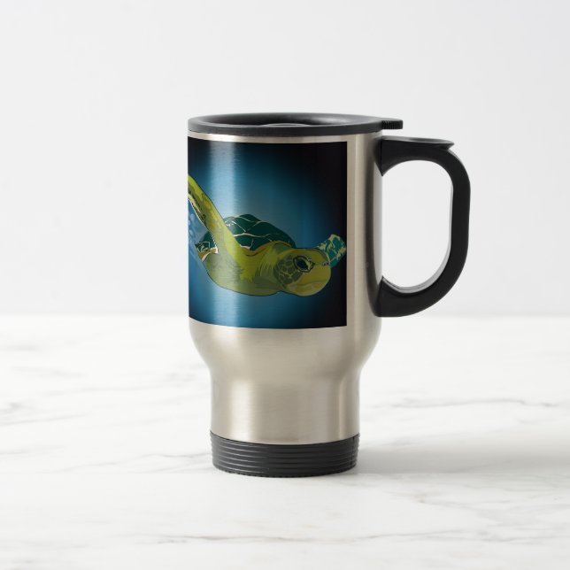 KUNDENREISE MUG - MEERESTURTÜR REISEBECHER (Rechts)