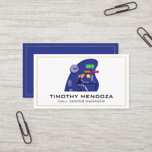 Kundenservice   Call Center Visitenkarte