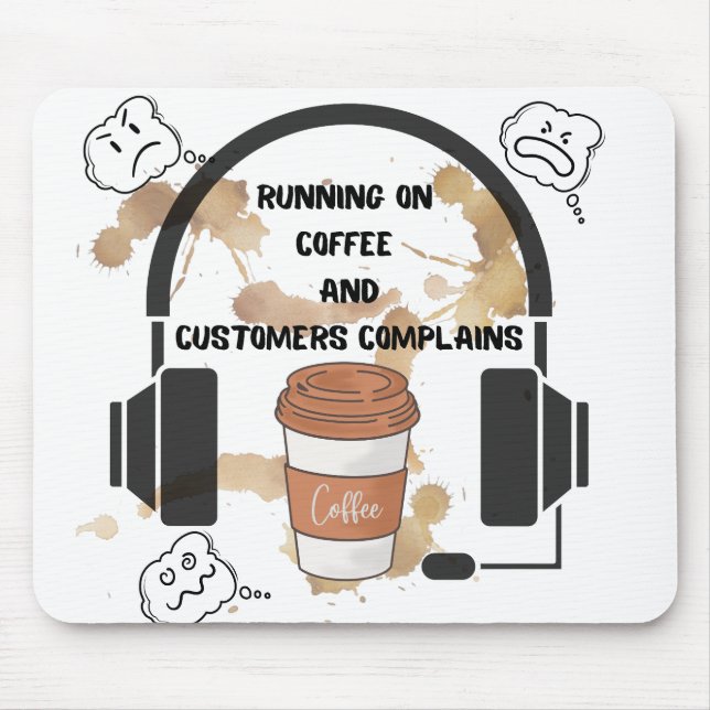 Kundenservice Mousepad (Vorne)