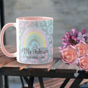 Kundenspezialist Name Rainbow Personalisiert Coffe Tasse