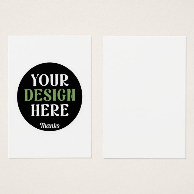 kundenspezifisch, einzigartig, elegant & minimalis (Vorne & Hinten)