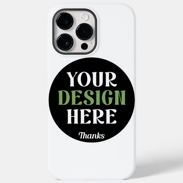kundenspezifisch, einzigartig, elegant & minimalis Case-Mate iPhone hülle (Rückseite)