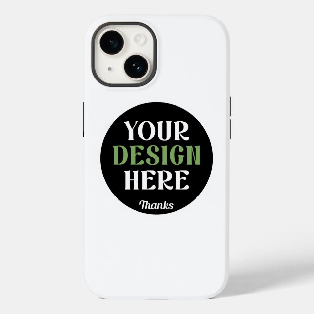 kundenspezifisch, einzigartig, elegant & minimalis Case-Mate iPhone hülle (Rückseite)