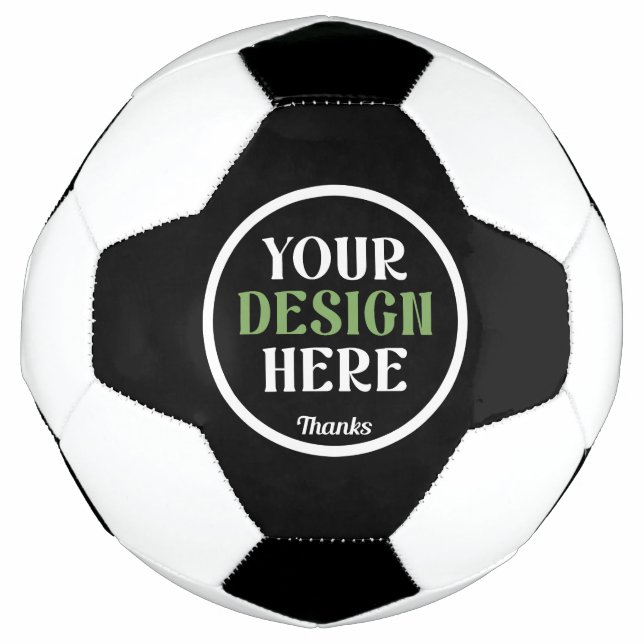 kundenspezifisch, einzigartig, elegant & minimalis fußball (Vorderseite)