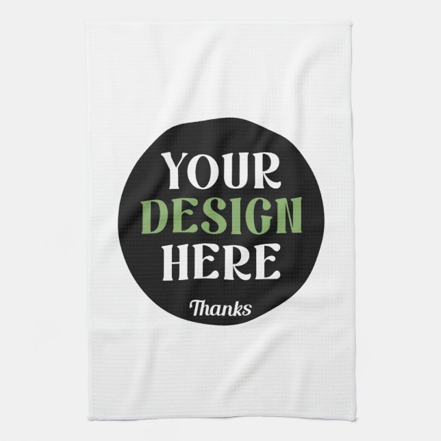 kundenspezifisch, einzigartig, elegant & minimalis geschirrtuch (Vertikal)