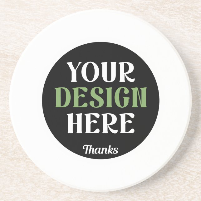 kundenspezifisch, einzigartig, elegant & minimalis getränkeuntersetzer (Vorne)