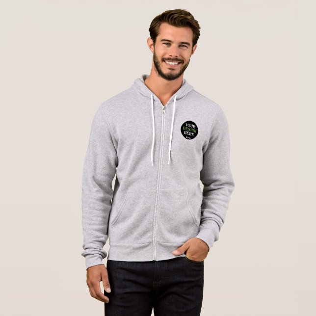 kundenspezifisch, einzigartig, elegant & minimalis hoodie (Vorne ganz)