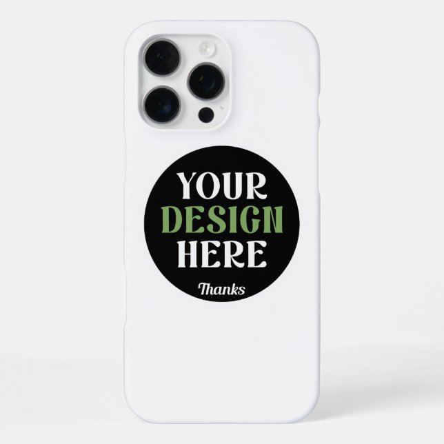 kundenspezifisch, einzigartig, elegant & minimalis iPhone hülle (Rückseite)