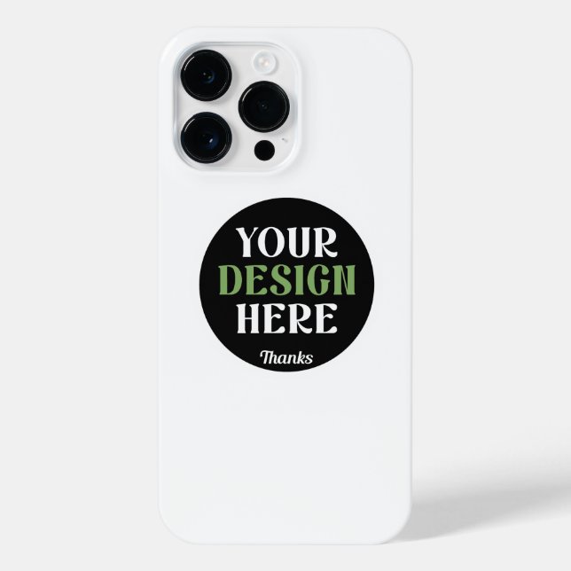 kundenspezifisch, einzigartig, elegant & minimalis iPhone hülle (Rückseite)