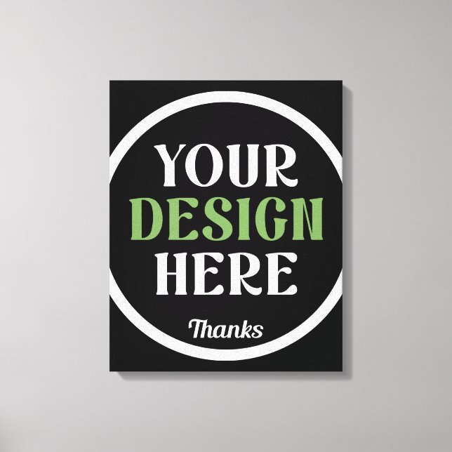 kundenspezifisch, einzigartig, elegant & minimalis leinwanddruck (Vorderseite)