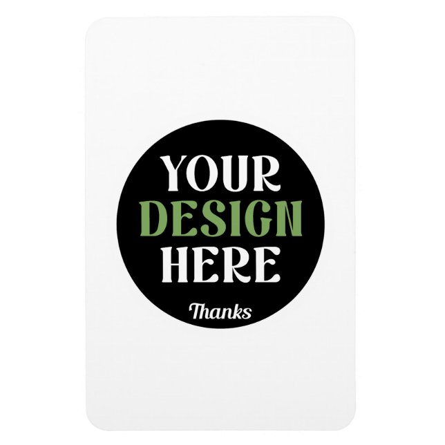 kundenspezifisch, einzigartig, elegant & minimalis magnet (Vertikal)