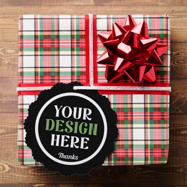 kundenspezifisch, einzigartig, elegant & minimalis ornament karte (Insitu (Geschenk))