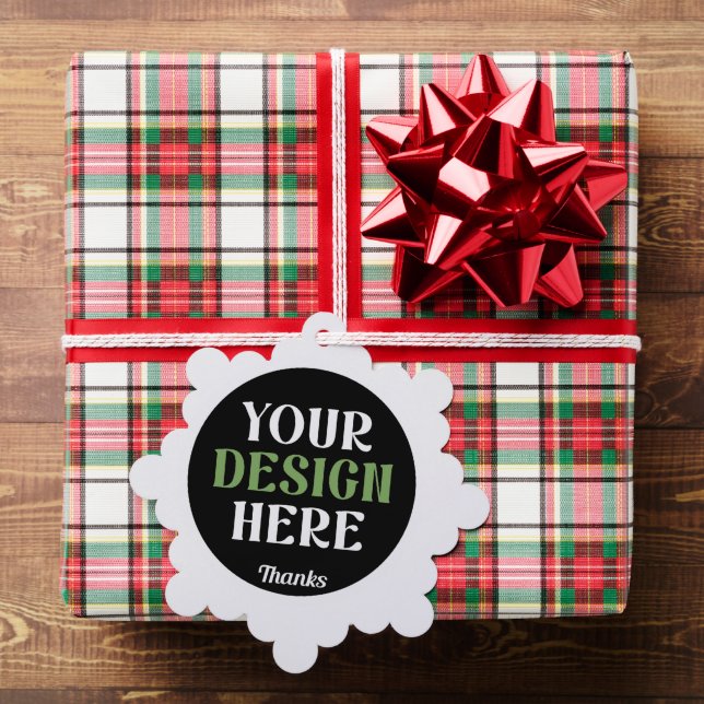 kundenspezifisch, einzigartig, elegant & minimalis ornament karte (Insitu (Geschenk))