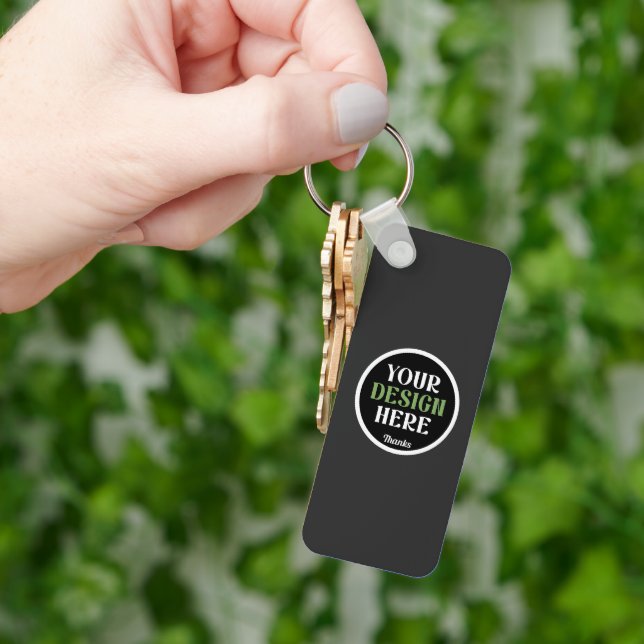 kundenspezifisch, einzigartig, elegant & minimalis schlüsselanhänger (Hand)