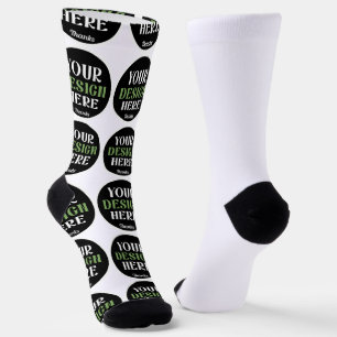 kundenspezifisch, einzigartig, elegant & minimalis socken
