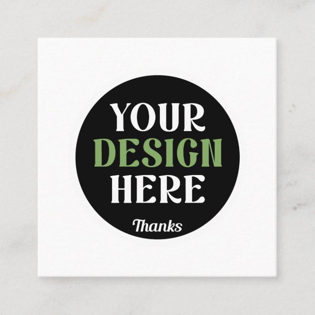 kundenspezifisch, einzigartig, elegant & minimalis telefonnummerkarte (Vorderseite)