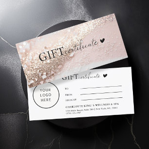 Kundenspezifisch, Logo, Glitzer, Unternehmen