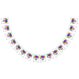 Kundenspezifische alles Gute zum Wimpelkette