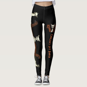 Kundenspezifische Alpaka-Leggings Leggings