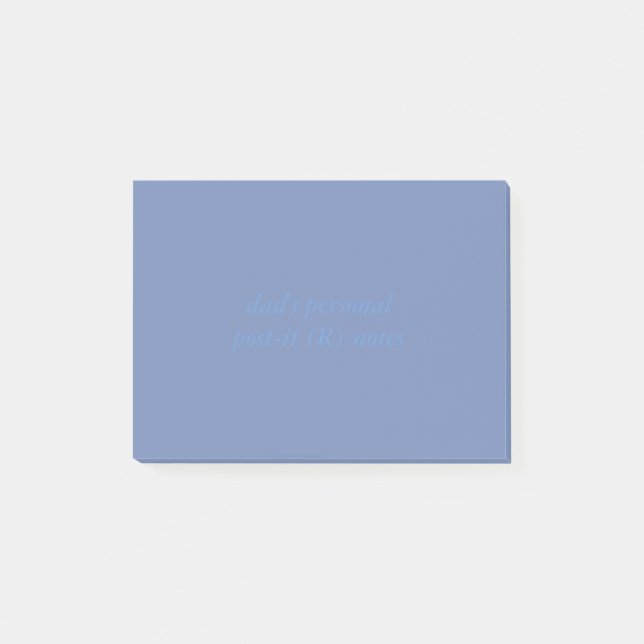 kundenspezifische Anmerkungen des Post-It (R) Post-it Klebezettel (Vorderseite)