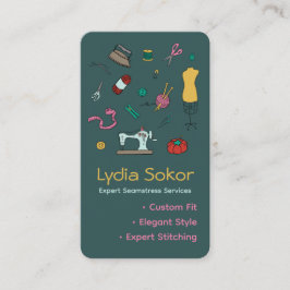 Kundenspezifische Anpassung und Änderungen - Seams Visitenkarte