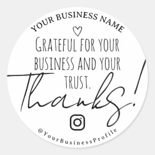 Kundenspezifische Aufkleber für Kunden