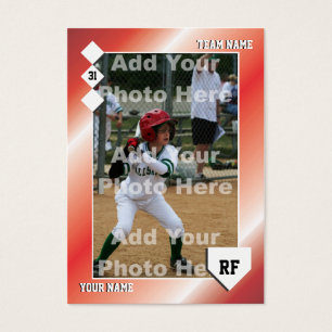 Kundenspezifische Baseballkarte