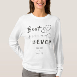 Kundenspezifische Best Friends Forever Women's T - T-Shirt