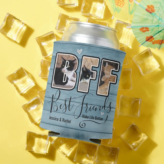Kundenspezifische Best Friends machen Leben zu ein Dosenkühler (In Situ Sommer)