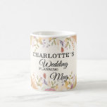 Kundenspezifische, blumenreiche "Hochzeitsplanung- Kaffeetasse<br><div class="desc">Kundenspezifische,  blumenreiche "Hochzeitsplanung-Tasse". Ideal für die Braut,  ihre Brautjungfrauen,  Familie und Freunde.</div>