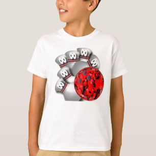Kundenspezifische Bowlings-T - Shirtgeschenke T-Shirt