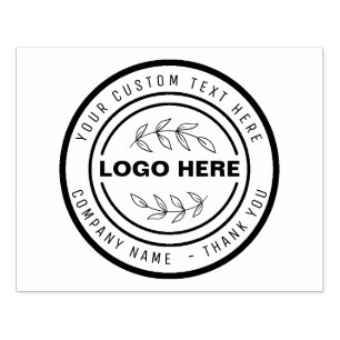 Kundenspezifische Business-LOGO-BRIEFMARKE für Ihr Gummistempel