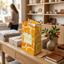 Kundenspezifische Citrus Business Vielen Dank Kleine Geschenktüte