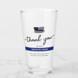 Kundenspezifische Dankeschön an den Polizeibeamten Glas