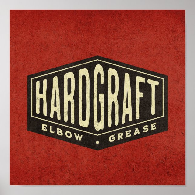 Kundenspezifische Design Vintage Kunst Poster (Vorne)