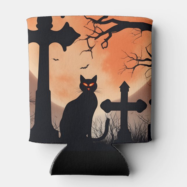 kundenspezifische Dosenkühler, Halloween-Party-Bie Dosenkühler (Rückseite)