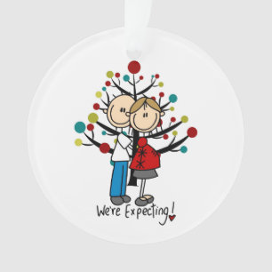 Kundenspezifische erwartungsvolle ornament