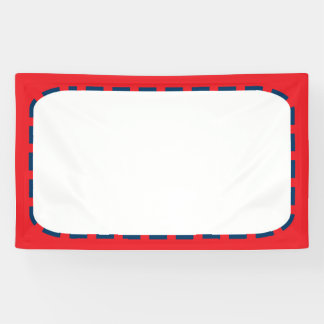 Kundenspezifische FAHNE DIY Schablone addieren Banner