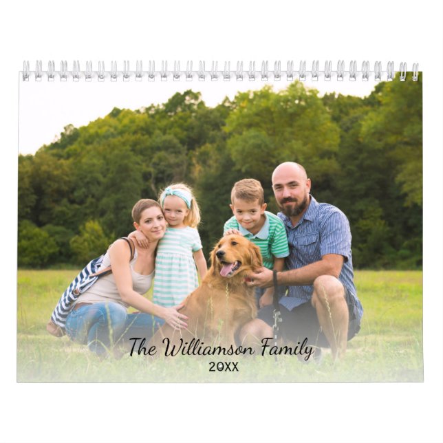 Kundenspezifische Familien-Fotos machen Ihren Kalender (Titelbild)