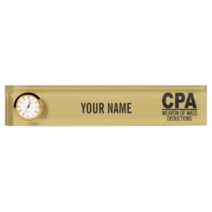 Kundenspezifische Farb-Namensschild CPAs Namensplakette