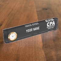 Kundenspezifische Farb-Namensschild CPAs