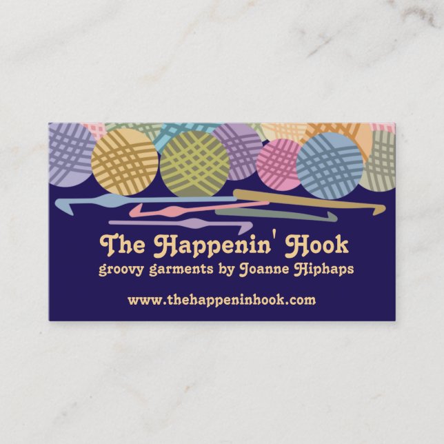 Kundenspezifische Farbbälle von Visitenkarte (Vorderseite)