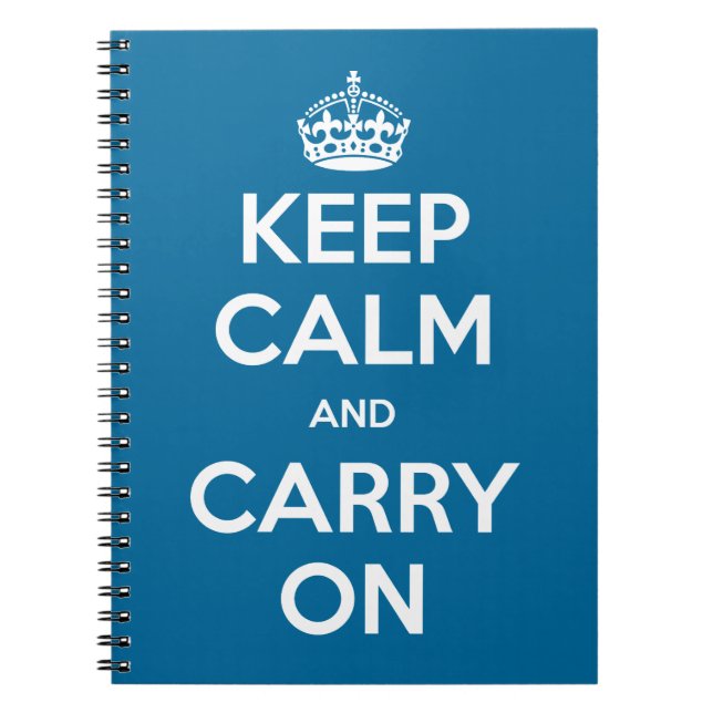 Kundenspezifische Farbe behalten Ruhe und machen Notizblock (Vorderseite)